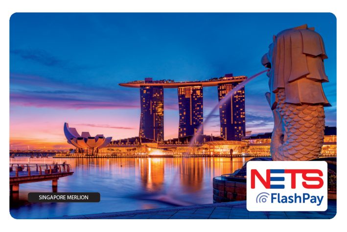 Singapore Merlion NETS FlashPay Card
