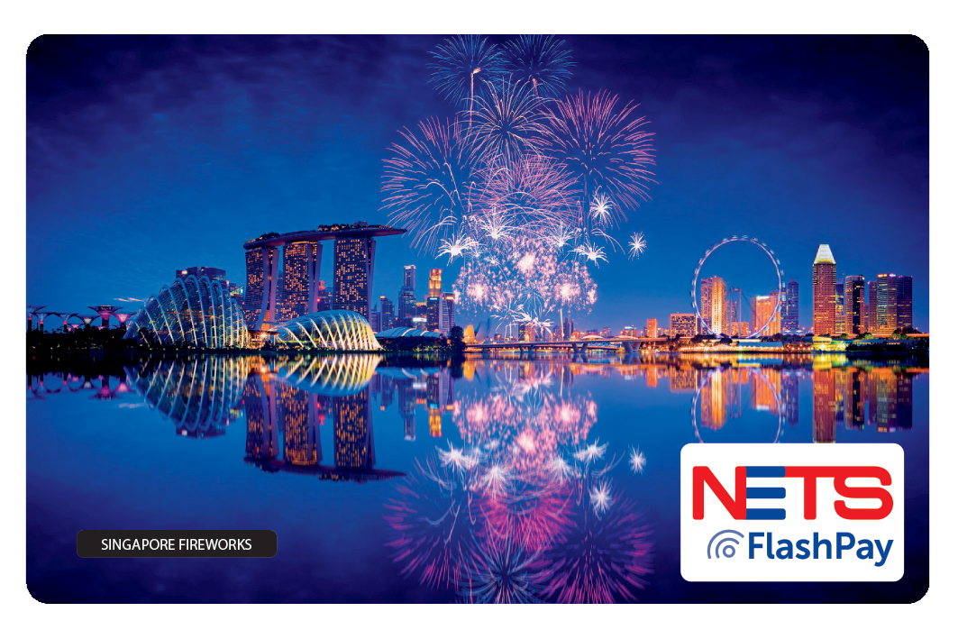 Singapore Fireworks NETS FlashPay Card