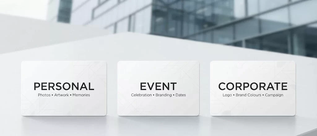 EZ-Link card design ideas for personal events and businesses